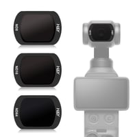 H&Y OSMO Pocket 3/4 用 NDフィルター ND8 ND16 ND64 セット DJI オズモポケット3/4 対応