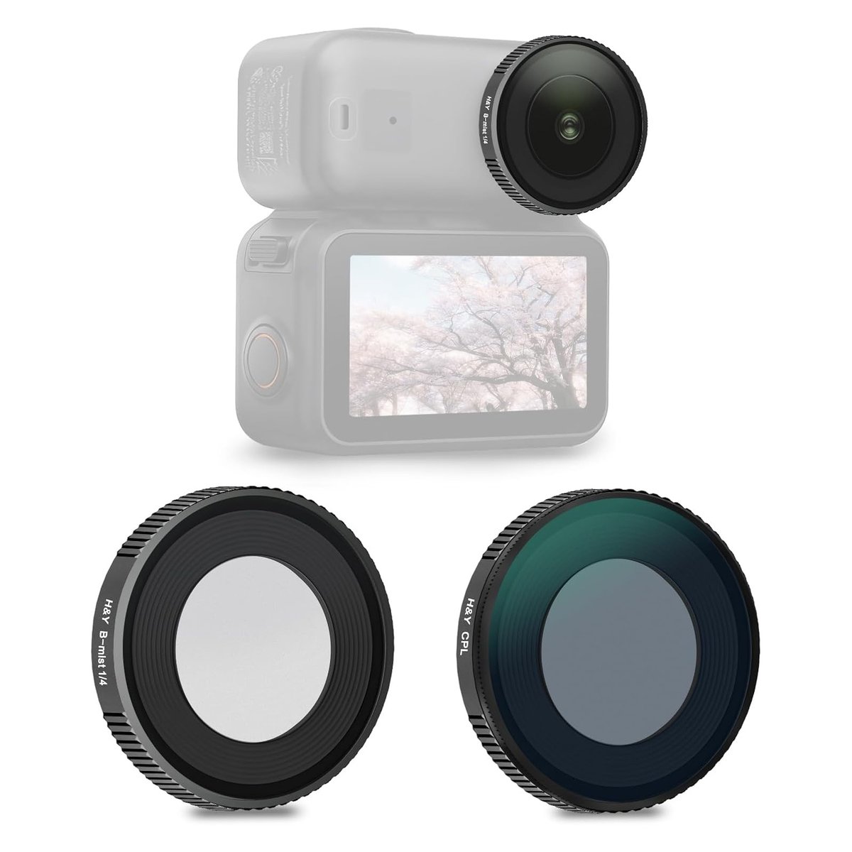 H&Y CPL+ Blackpromist 1/4 Filter for OSMO NANO
