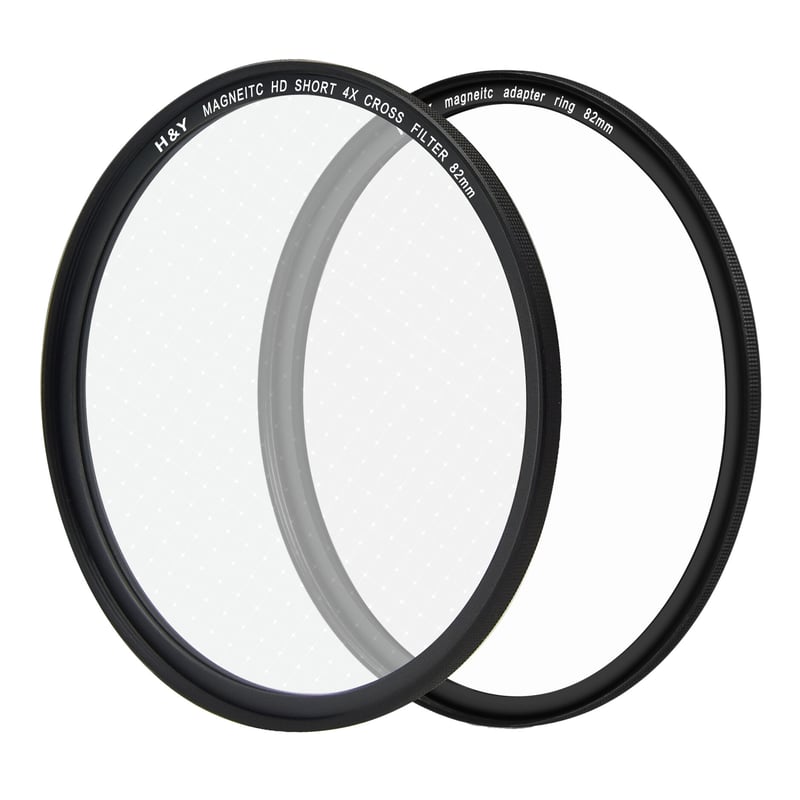 Magnetic Short 4x Crossフィルター Kit | H&Y Filters