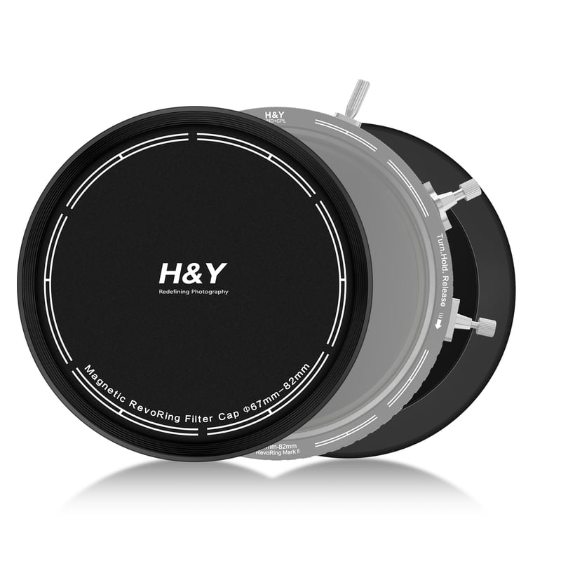 新デザイン] Magnetic Aluminum Filter Cap for REVORI