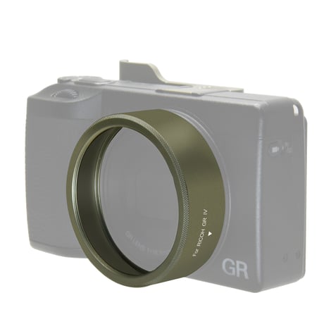 H&Y アダプターチューブ RICOH GR lV 対応 アルミ削り出し