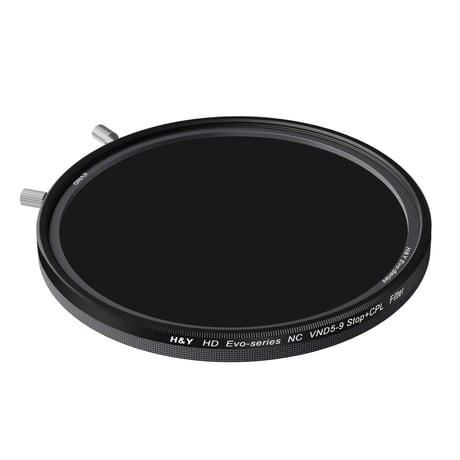 H&Y HD EVO-series Natural Color Vari ND32-512+CPL フィルター Kit｜可変ND＋CPLフィルター（ねじ込み・マグネット装着両対応）