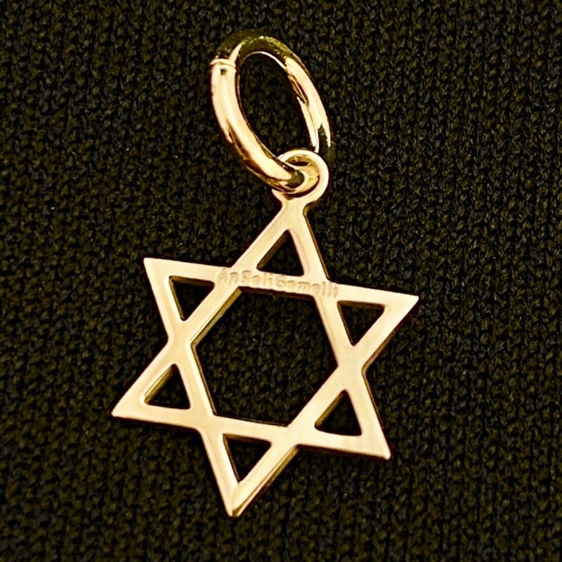 ロクボウセイ K18 六芒星 ペンダントトップ | Angeli Gemelli Onlin