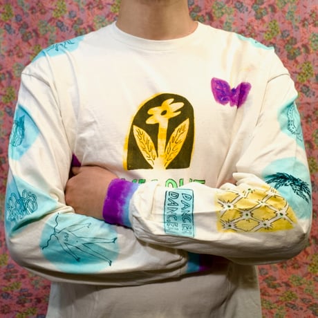 VEGOUT Butterfly Dyeing long sleeve XL