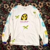 VEGOUT Butterfly  Dyeing long sleeve L