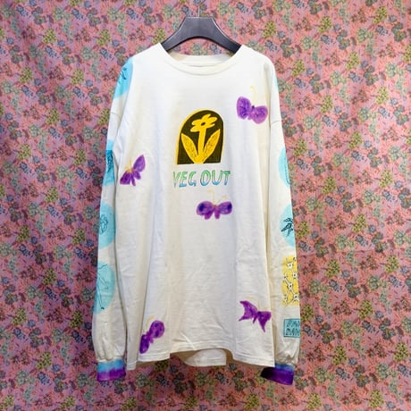 VEGOUT Butterfly Dyeing long sleeve XL