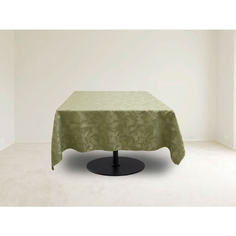 テーブルクロス リーフグリーン150角5枚セット【アウトレット商品