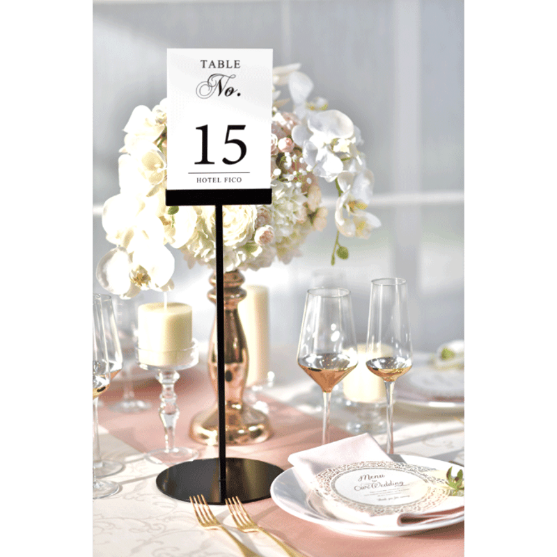 A型テーブルガイド＋角アクリルセット【5台セット】 | mucaca