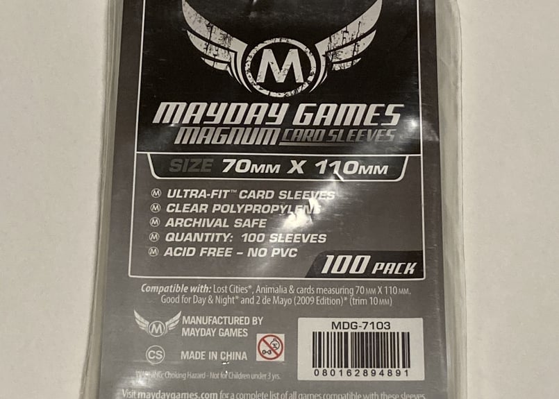 Mayday》【70mm x 110mm】カードスリーブ ロストシティ サイズ
