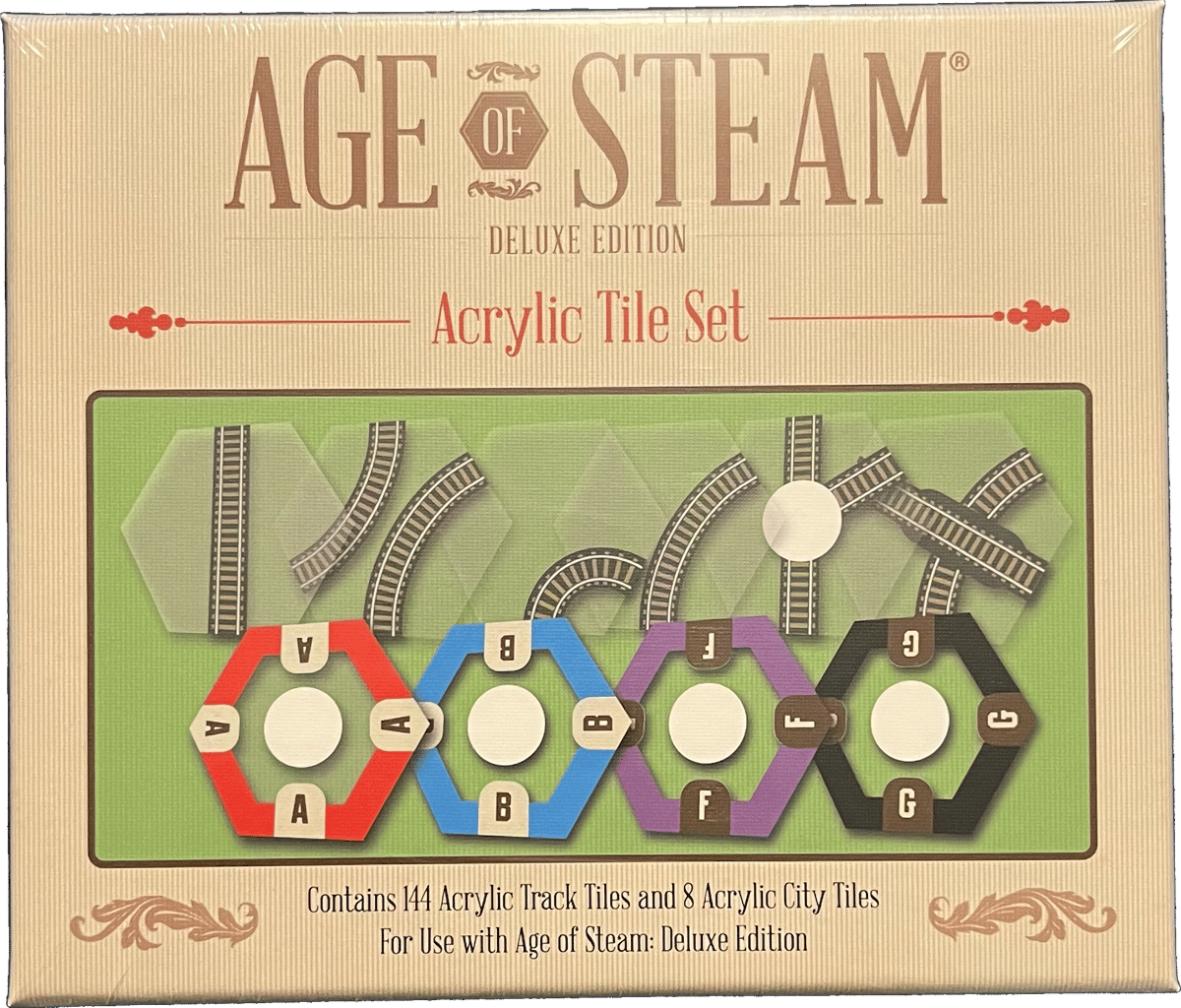 蒸気の時代デラックス版用アクリルタイル | ふるりん本舗