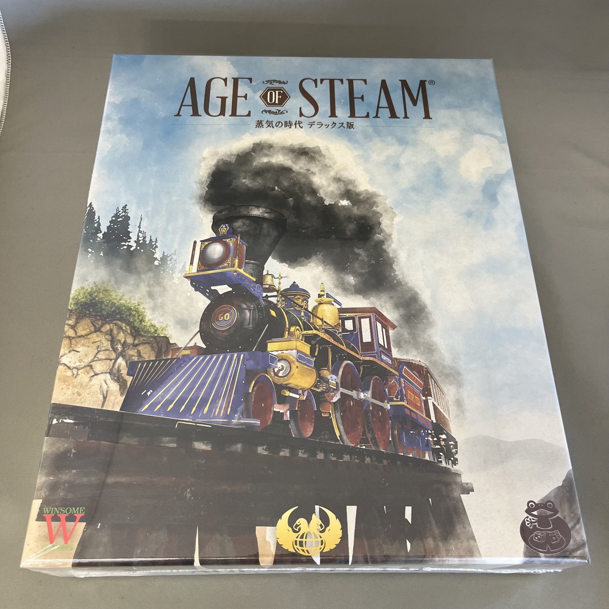 蒸気の時代デラックス版 本体+拡張1+スタピ堂オーバーレイ ボードゲームカードゲーム