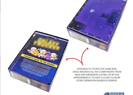 Galaxy Trucker(ギャラクシートラッカー第二版)用インサート[TD]