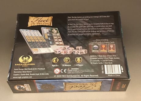 Fleet the Dice Game(2nd Edition)【日本語マニュアル付き】