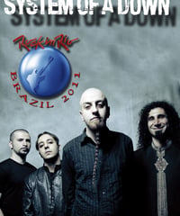 SYSTEM OF A DOWN Live At The Rock In Rio, Brazil 10.02.2011 DVD