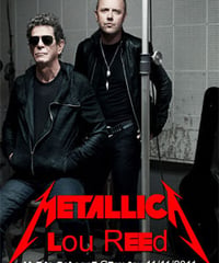 METALLICA & LOU REED Live in Cologne Germany 11.11.2011 DVD