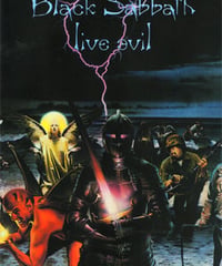 BLACK SABBATH LIVE EVIL NASSUA COLOSSEUM,LONG ISLAND 1980 DVD