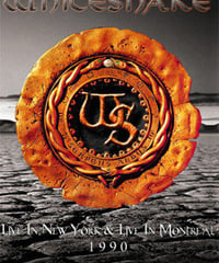 WHITESNAKE Live New York 1990 + Live Montreal 1990 DVD