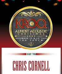 CHRIS CORNELL KROQ Almost Acoustic Christmas The Forum Inglewood CA 2015 + WXRT DVD