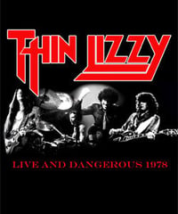 THIN LIZZY Live And Dangerous 1978 (UPGRADE) DVD