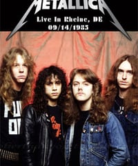 METALLICA Live In Rheine, DE 09.14.1985 DVD