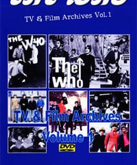 THE WHO TV & Film Archives Vol.1 DVD