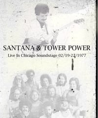 SANTANA & TOWER POWER Live In Chicago Soundstage 02.19-22.1977 DVD