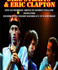 DIRE STRAITS & ERIC CLAPTON Live At Wembley Arena In London England 06.09.１９８８DVD