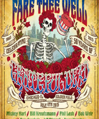 GRATEFUL DEAD Live At The Soldier Field, Chicago, IL. 07.04.2015 DVD