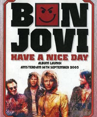 BON JOVI HAVE A NICE DAY AMSTERDAM 16.SEPT.2005 DVD