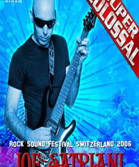 JOE SATRIANI Rock Sound Festival Switzerland 2006 DVD