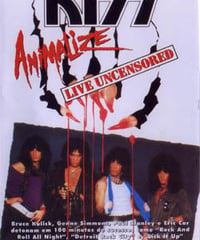 KISS ANIMALIZE LIVE UNCENSORED DVD