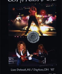 WHITESNAKE LIVE DETROIT,MI & DAYTON,OH 1987 DVD