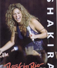 SHAKIRA ROCK IN RIO LIVE IN MADRID 2008 DVD