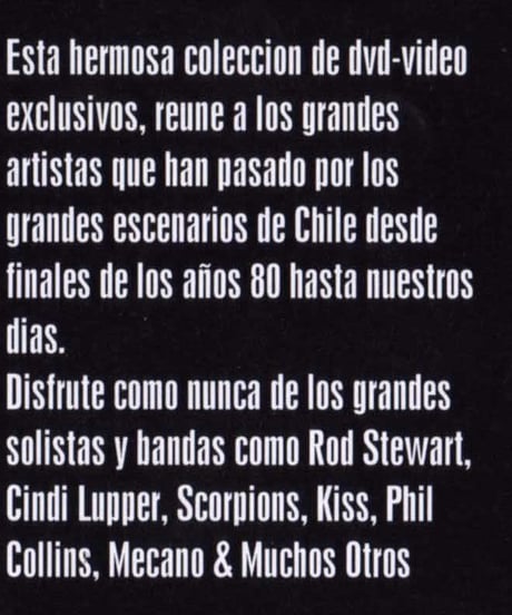 A-HA LIVE VELODROMO CHILE 1994 DVD