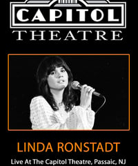 LINDA RONSTADT Live At The Capitol Theatre, Passaic, NJ 12.06.1975 DVD