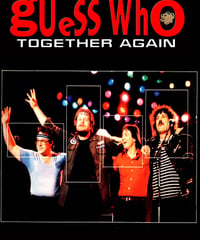 THE GUESS WHO Together Again 1983 DVD