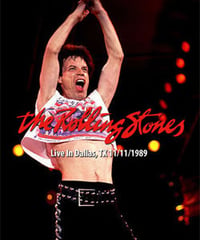 ROLLING STONES Live In Dallas, TX 11.11.1989 DVD