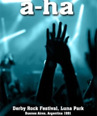 A-HA Derby Rock Festival, Luna Park, Buenos Aires, Argentina 06.10.1991 DVD