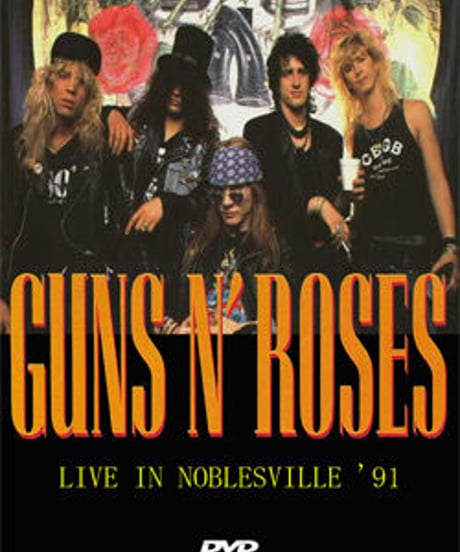 GUNS N' ROSES LIVE IN NOBLESVILLE '91 DVD
