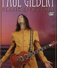 PAUL GILBERT CLINIC LIVE ITALY 11.5.1998 DVD