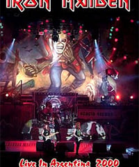 IRON MAIDEN Live In La Viola, Argentina 2000 DVD