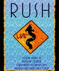 RUSH Snakes & Arrows Live Orlando FL 04.15.2008 DVD