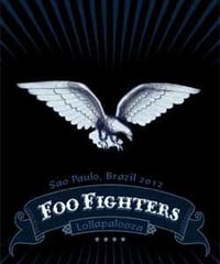 FOO FIGHTER Live At Lollapalooza Festival, Sao Paulo, Brazil 04.07.2012 DVD
