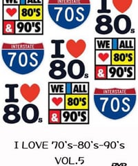 I LOVE 70's-80's-90's VOL.5 DVD