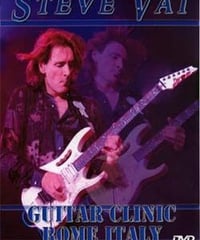 STEVE VAI GUITAR CLINIC ROME ITALY 3.26.'00 DVD