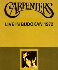 CARPENTERS Live In Budokan Japan 1972 DVD