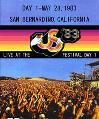 US FESTIVAL MAY.28.1983 DAY1 DVD