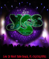 YES Live In West Palm Beach, FL 08.08.1998 DVD