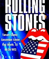 ROLLING STONES Tarrant County Convention Center, Fort Worth, TX 06.24.1972 DVD