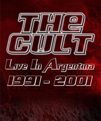 THE CULT Live In Argentina 1991 + Live Argentina 2001 DVD